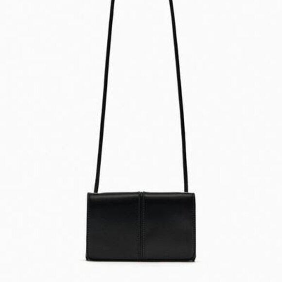 Zara KNOTTED STRAP CROSSBODY BAG - Picture 9 of 11